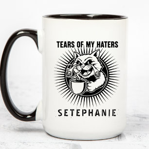 Tasse des Larmes de Mes Détracteurs, Tasse Chats D