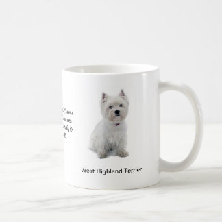 Tasse des montagnes occidentale de Terrier avec