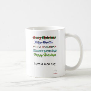Tasse des salutations des saisons