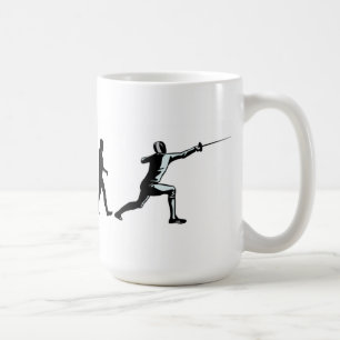 Tasse d'escrimeur d'évolution