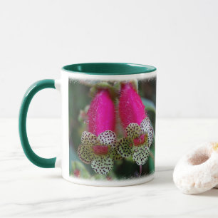 Tasse Design de fleurs léopard