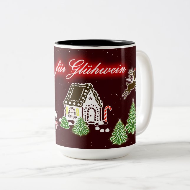 Tasse desinged par coutume pour le vin (Devant droit)