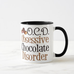 Tasse Désordre obsédant de chocolat