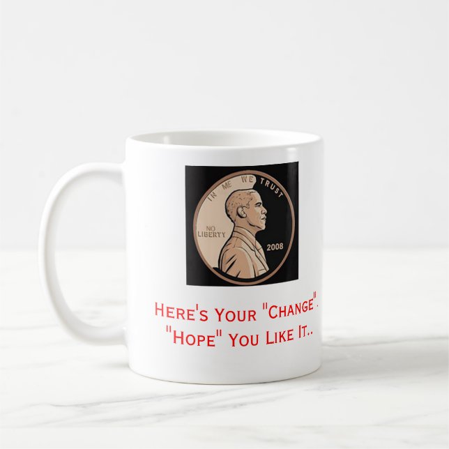 Tasse d'espoir et de changement (Gauche)