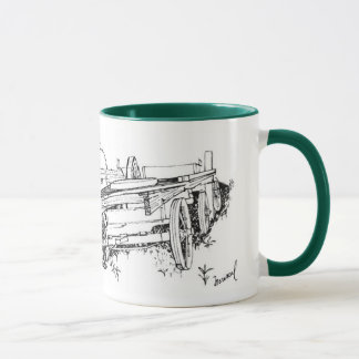 Tasse Dessin de chariots