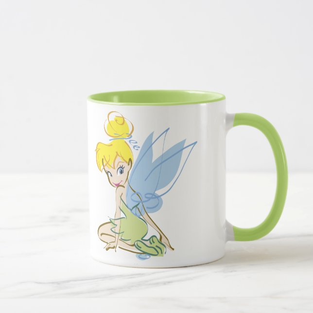 Tasse Dessin de croquis Bell 4 (Droite)