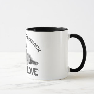 Tasse Dessin de Rhodesian Ridgeback