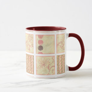 Tasse Dessins roses de bois de graveur par Chariklia