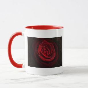 Tasse Destin rose d'amour de paix de fleur de motif de