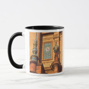 Tasse Détail de statue en céramique sur la Plaza de Espa