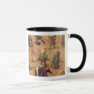 Tasse Détail des jeux des enfants de jouer saute-mouton