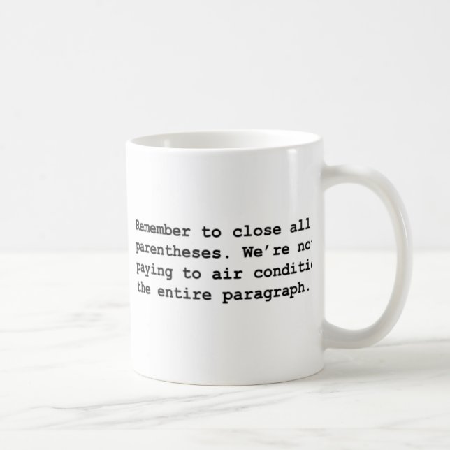 Tasse d'état d'air (Droite)