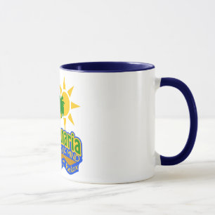 Tasse d'état d'esprit de Canaria de mamie -