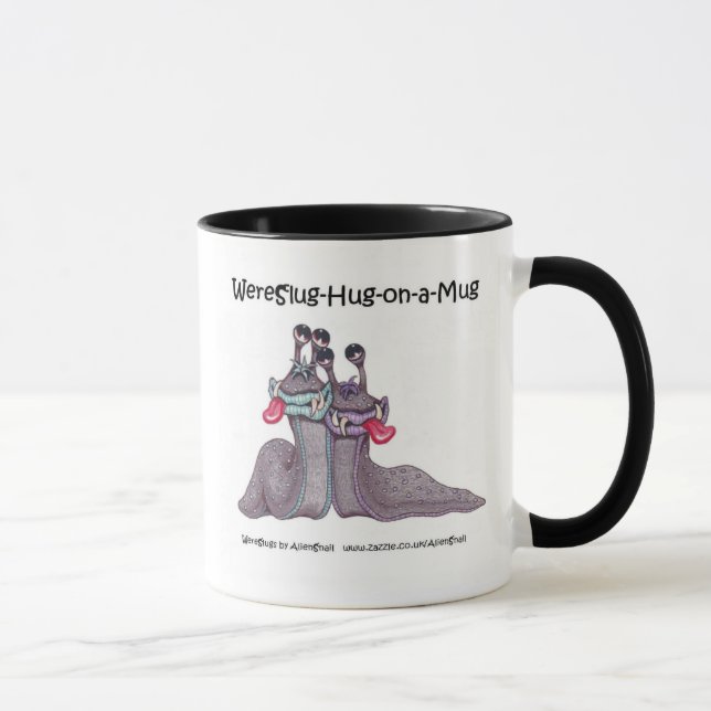 Tasse d'étreinte de WereSlug - (Droite)
