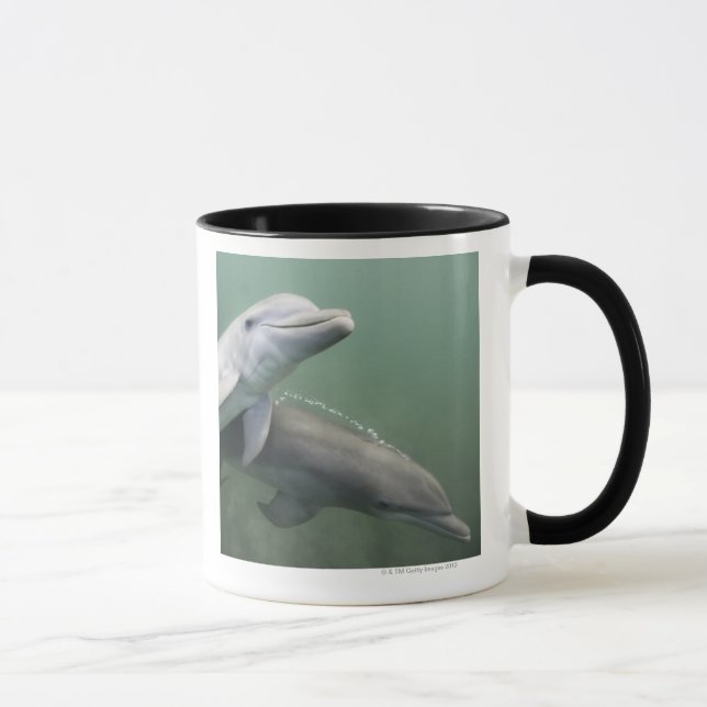Tasse Deux dauphins sous-marins (Droite)