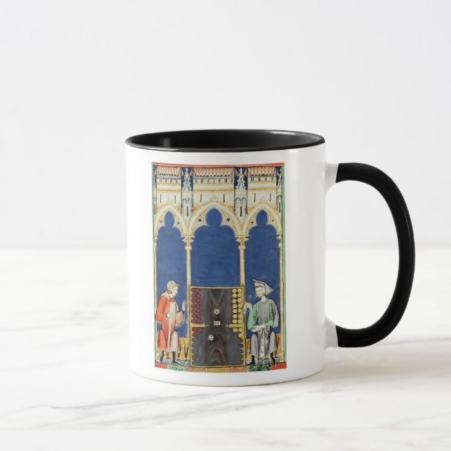 Tasse Deux joueurs de backgammon (Droite)