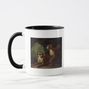 Tasse Deux léopards, C. 1820