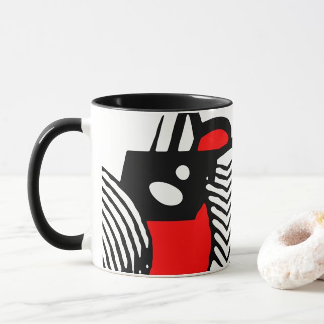 Tasse "Deux observations et une hypothèse" (Avec donut)