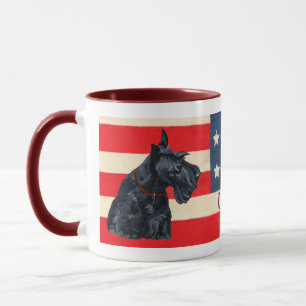 Tasse Deux Tériers Écossais Patriotes