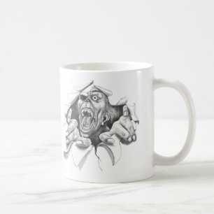 Tasse d'excape de zombi