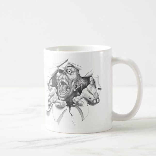 Tasse d'excape de zombi (Droite)