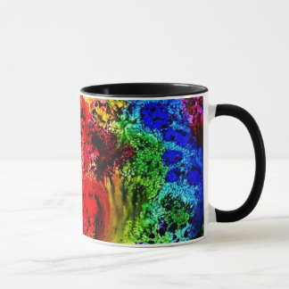 Tasse d'explosion d'arc-en-ciel