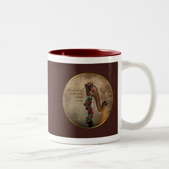 Tasse d'harpe de pédale (Droit)