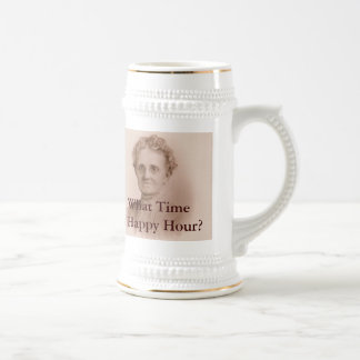 Tasse d'heure heureuse