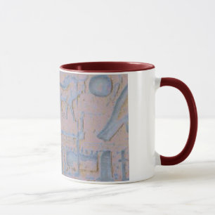 Tasse d'hiéroglyphe