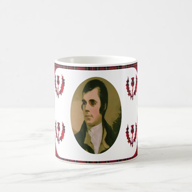 Tasse d'hommage de Robert Burns (Centre)
