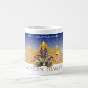 Tasse d'hommage de Triple Crown de Pharoah