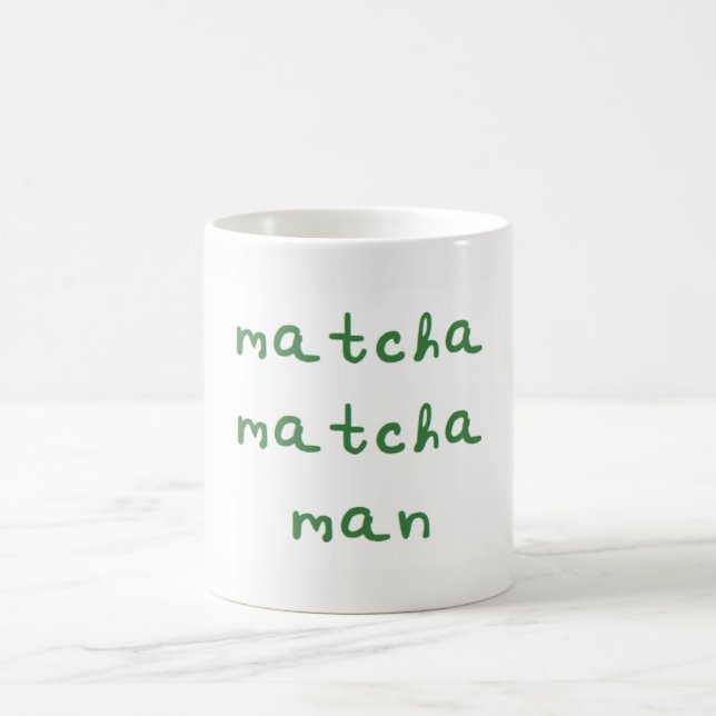 Tasse d'homme de Matcha Matcha (Centre)