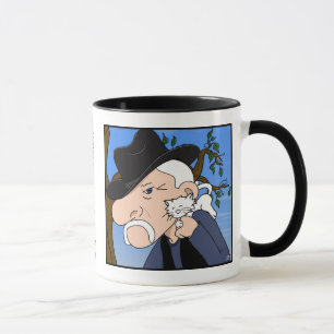 Tasse "d'homme fol de chat"