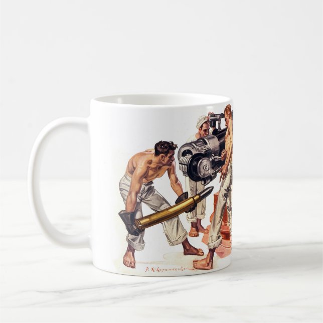 Tasse d'hommes de marine (Gauche)