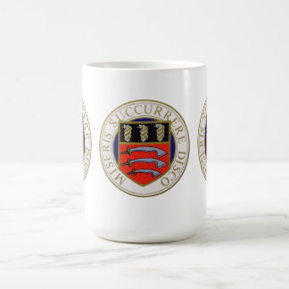Tasse d'hôpital de Middlesex (avec l'insigne