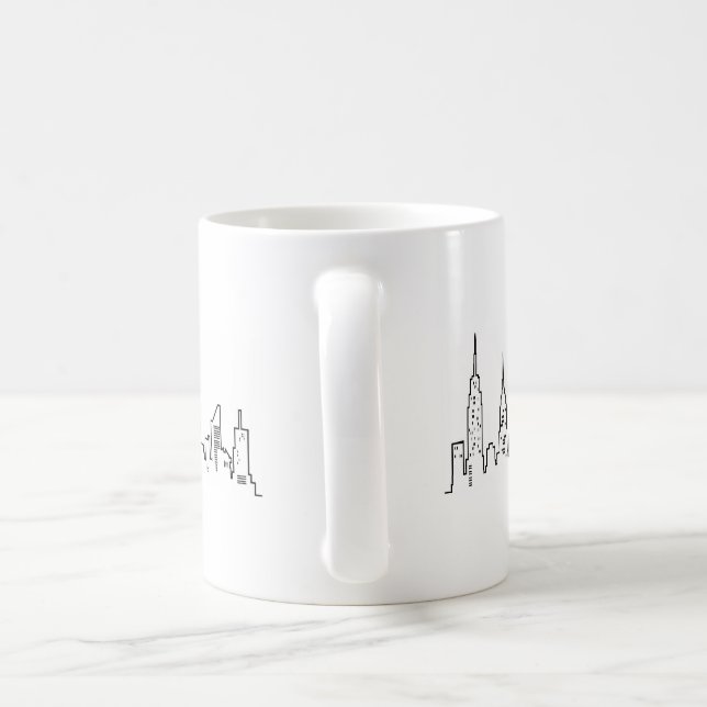 Tasse d'horizon de NYC (Poignée)
