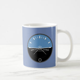 Tasse d'horizon de vol de pilotes
