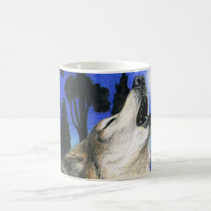 Tasse d'hurlement de loup