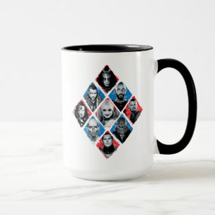 Tasse Diamant Checkered du groupe de travail X du
