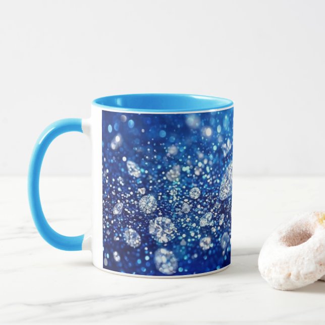 Tasse Diamants (Avec donut)