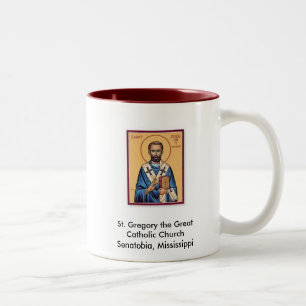Tasse d'icône de St Gregory