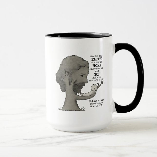 Tasse Dieu nous tient (Droite)