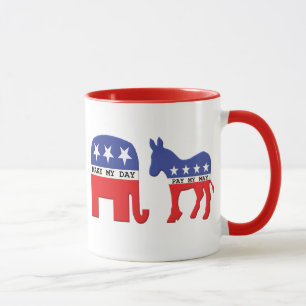 Tasse Différence entre les républicains et les Démocrate