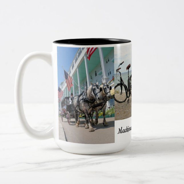 Tasse d'île de Mackinac, Michigan (Gauche)