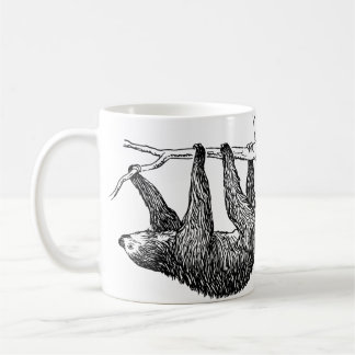 Tasse d'illustration de paresse
