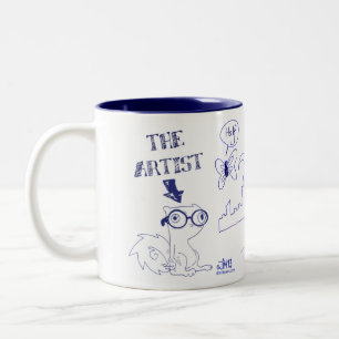 Tasse d'illustration de Pilz-E