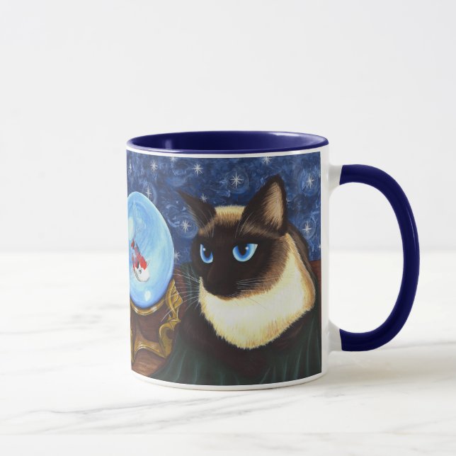 Tasse d'imaginaire de fortune de Koi de boule de (Droite)