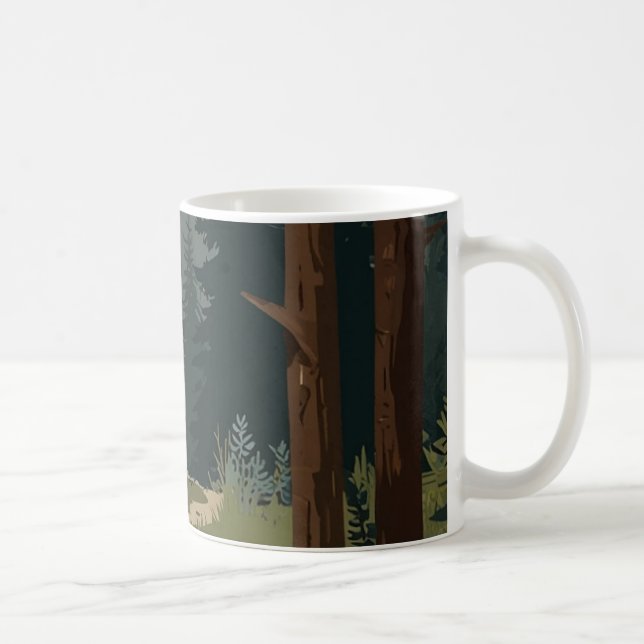 Tasse d'imaginaire forestier (Droite)