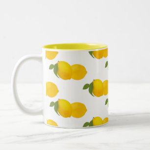 Tasse d'impression de citron