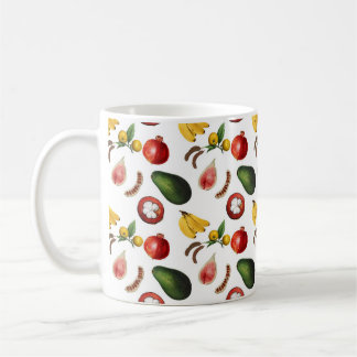 tasse d'impression de fruits